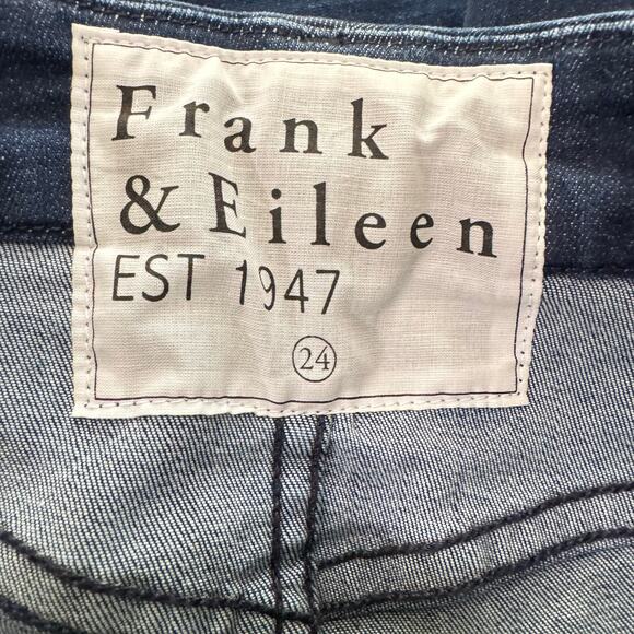 Frank & Eileen Sligo Skinny Jeans Womens Size 4 Dark Wash Denim Ankle Mid Rise - Picture 10 of 13